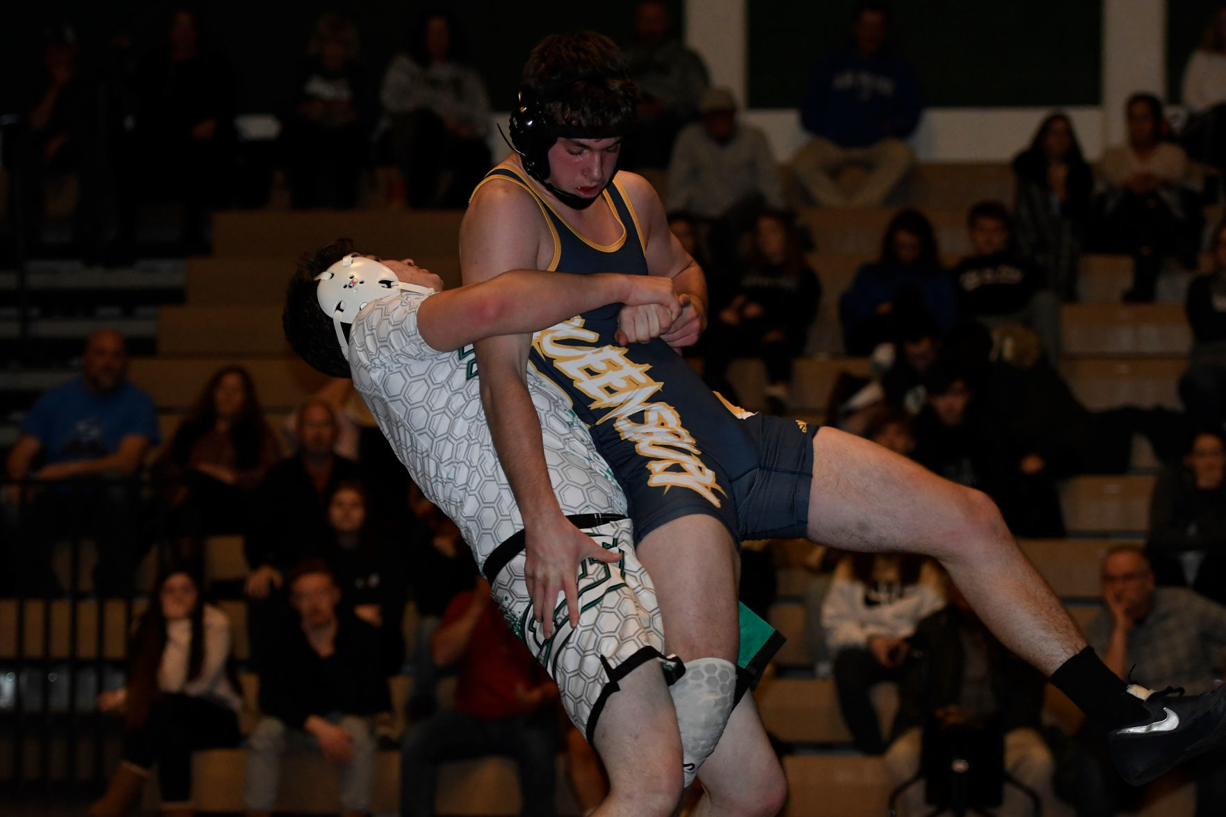Queensbury vs. Hudson Falls wrestling
